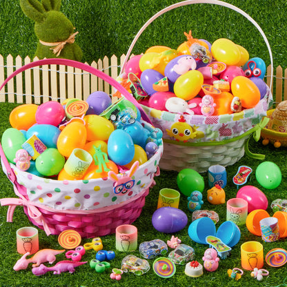 Bulk 300 Filled Easter Eggs with Toys