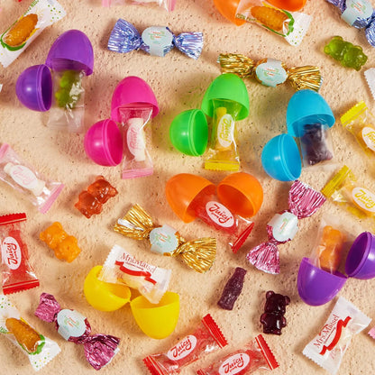24 Easter Candy-Filled Plastic Eggs