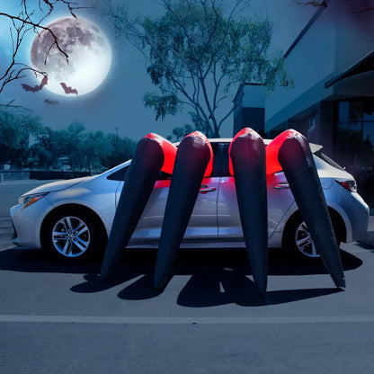 12ft Inflatable Spider with Eight Legs for Trunk or Treat Halloween