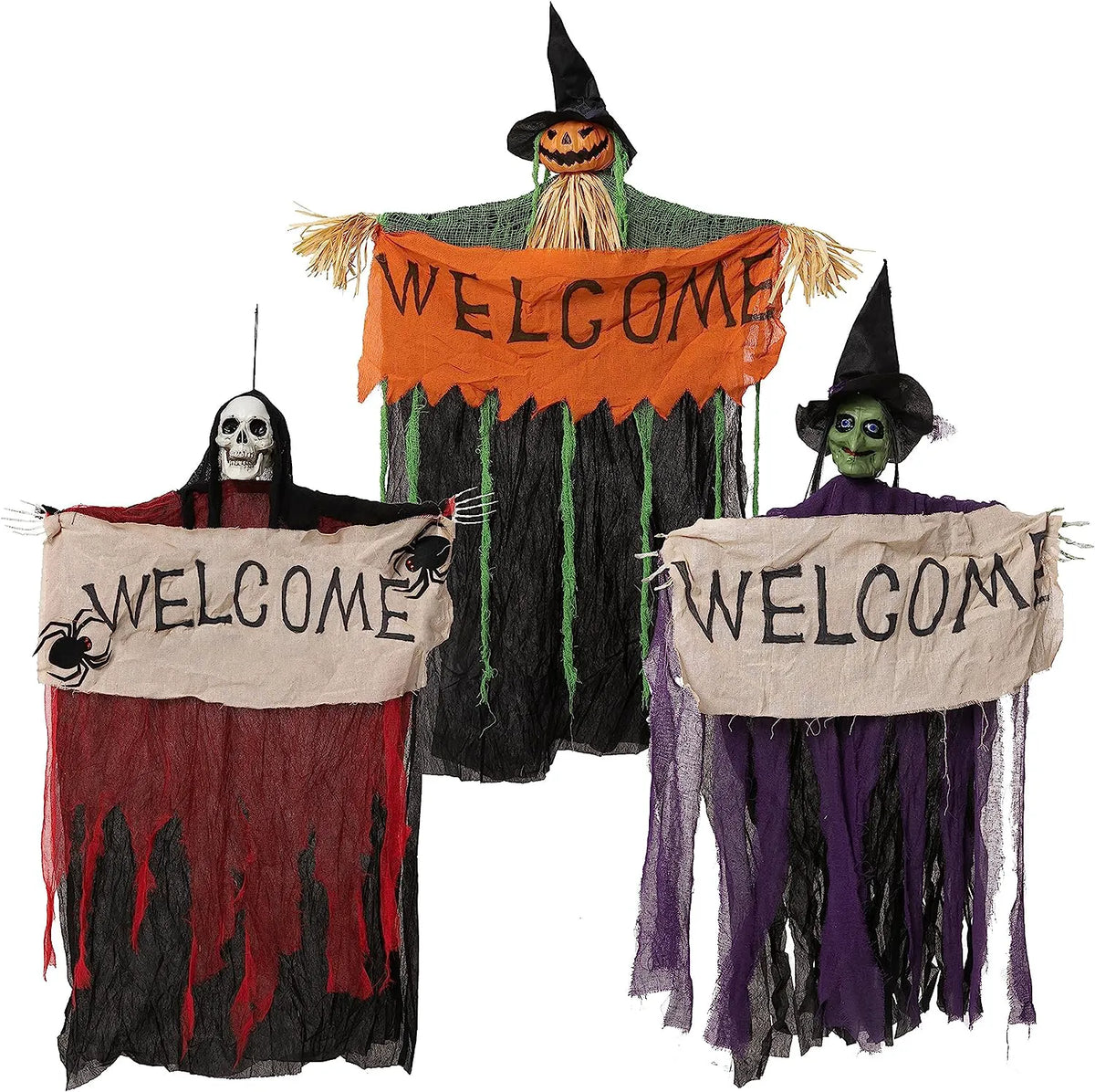 Hanging Decor with Welcome Banner