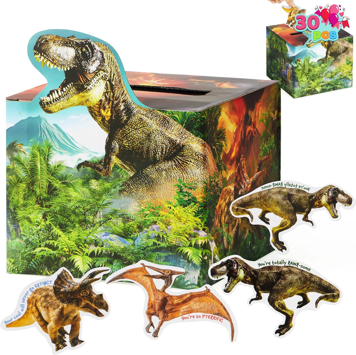 Valentine's Day Dinosaur Gift Boxes
