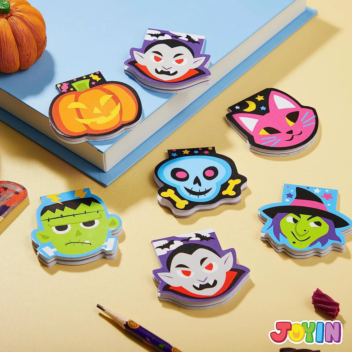 Mini Characters Notepad, 48 Pack