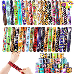 Halloween Slap Bracelets (72-Pack)