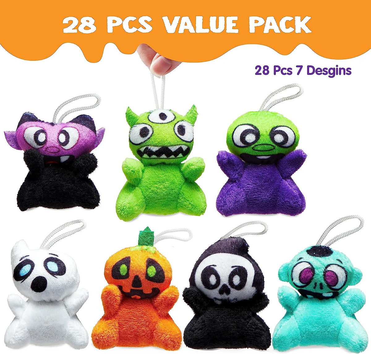 28-Piece Mini Plush Toy Set