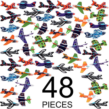 48-Pack Halloween Foam Glider Planes