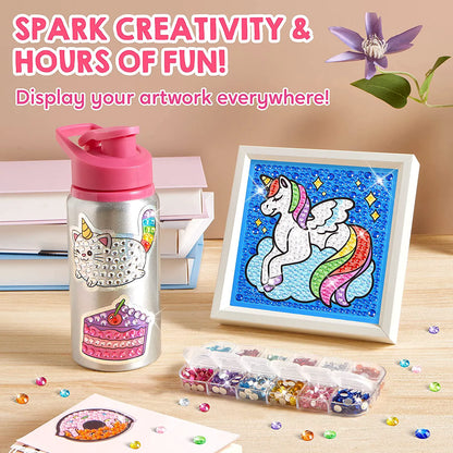 Fantasy Gem Diamond Painting Kit with Big 5D Gems