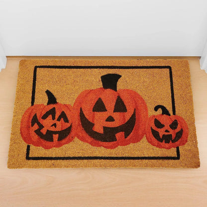 Pumpkin Patterned Doormat