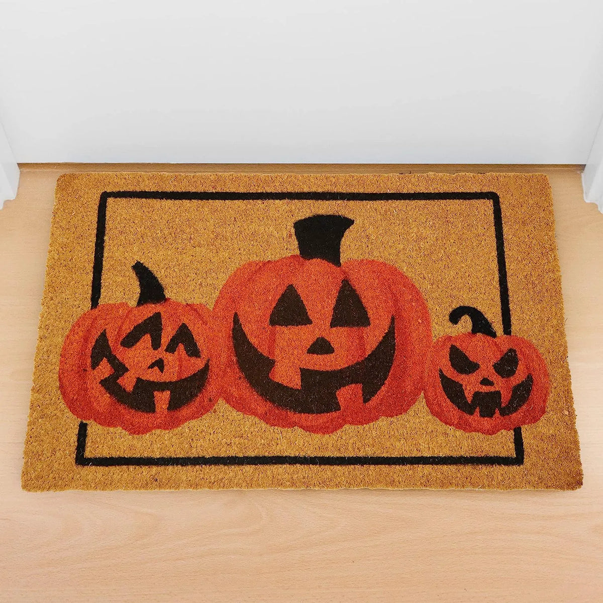 Pumpkin Patterned Doormat