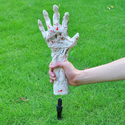 13-Inch White Zombie Arm Stakes