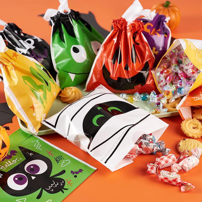 108 Pcs Four-Sided Halloween Goody Bags