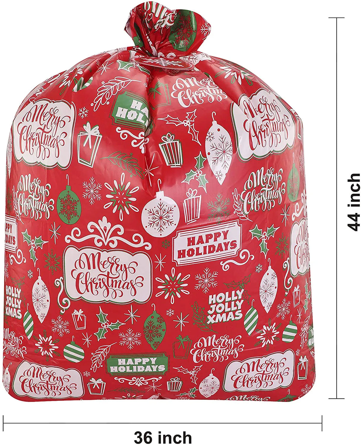 Jumbo Christmas Gift Bags (8 Pack)