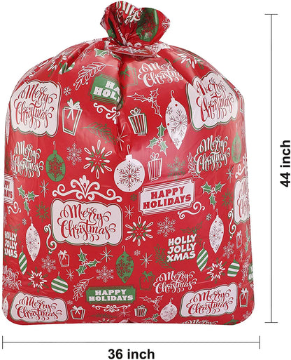Jumbo Christmas Gift Bags (8 Pack)