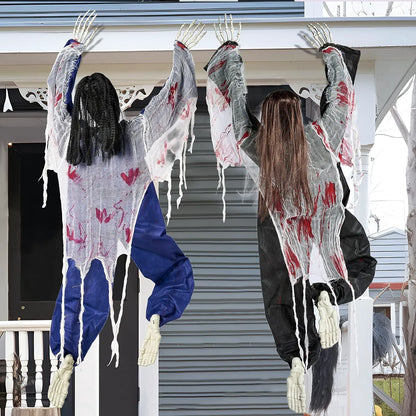 Joyin 2-Pack 47-Inch Halloween Climbing Zombies Wall Decoration