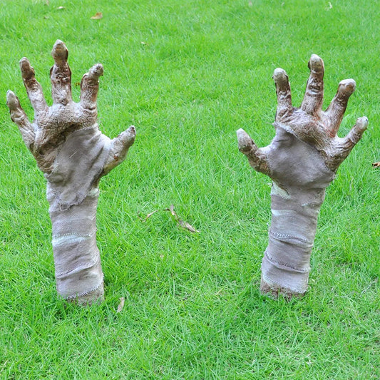 13-Inch Brown Zombie Arm Stakes
