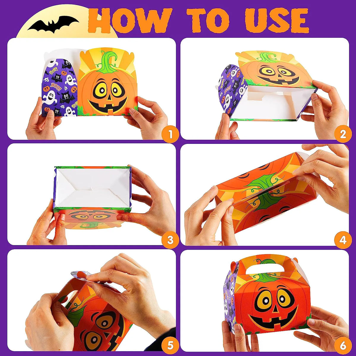 Cardboard Treat Boxes (36 Pack)