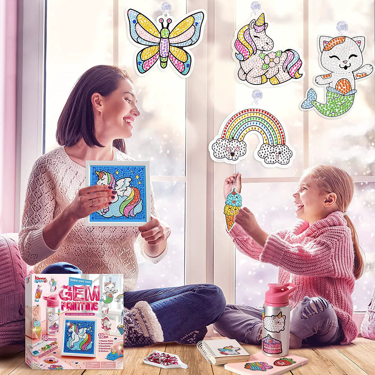 Fantasy Gem Diamond Painting Kit with Big 5D Gems