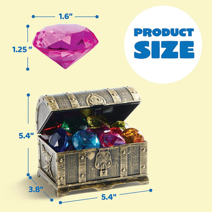 16 Colorful Underwater Gem Pool Toys