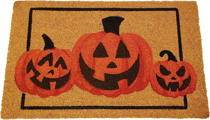 Pumpkin Patterned Doormat