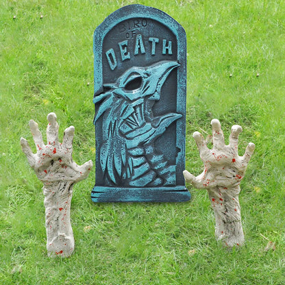 13-Inch White Zombie Arm Stakes
