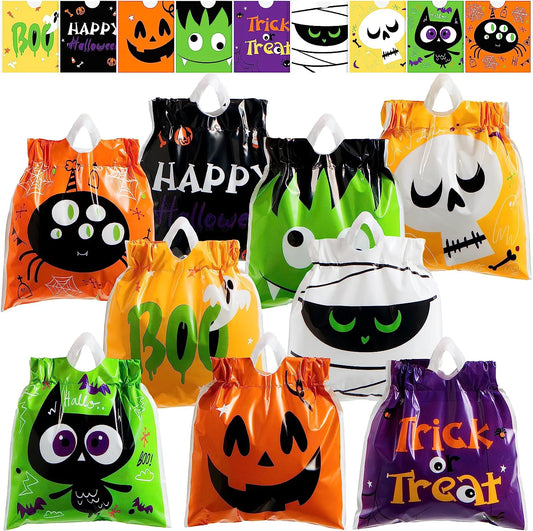 108 Pcs Four-Sided Halloween Goody Bags