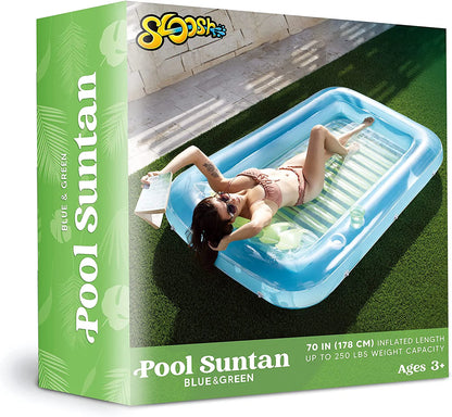 Inflatable Suntan in Blue and Green