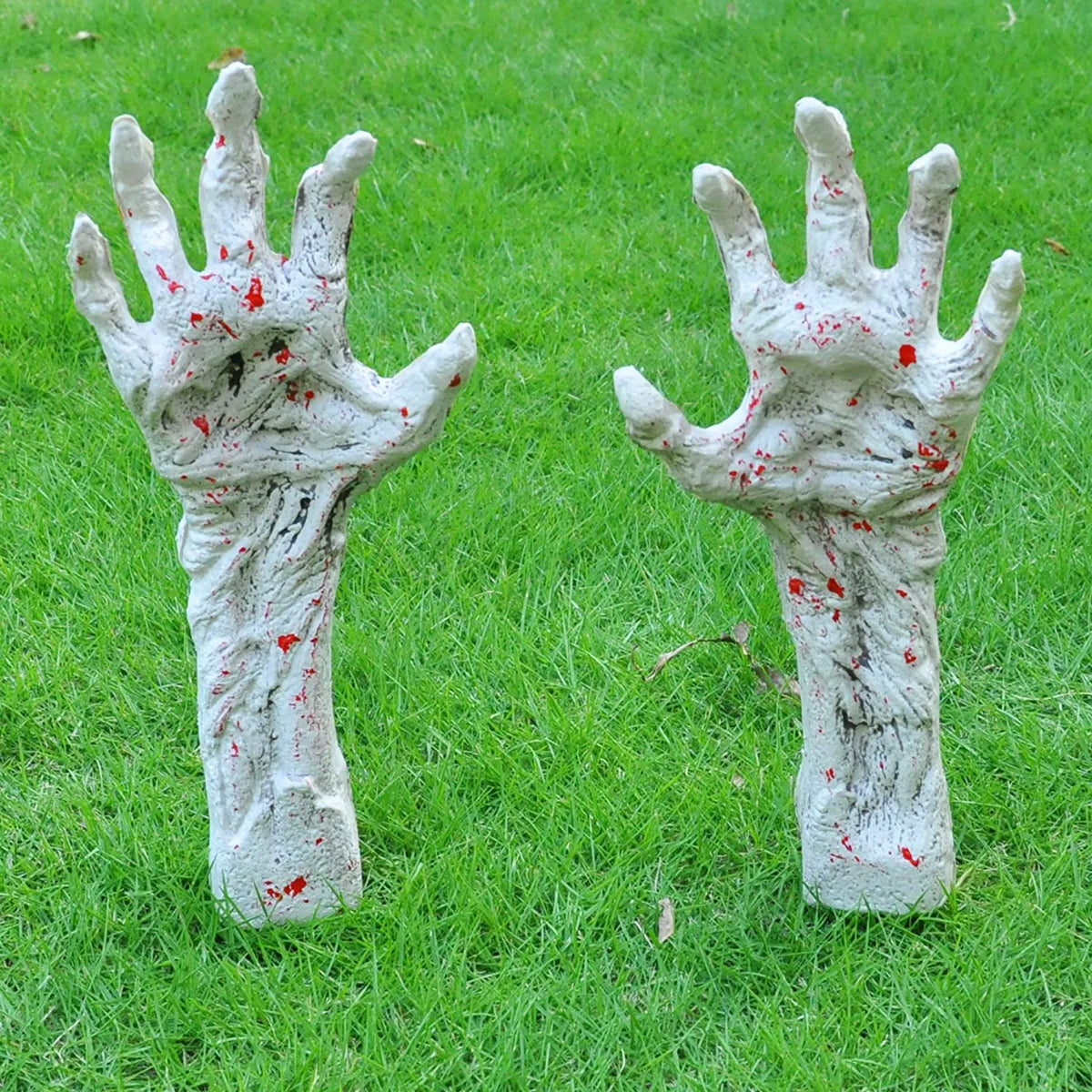 13-Inch White Zombie Arm Stakes