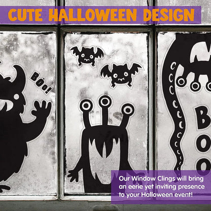 Halloween Window Clings (Monster)
