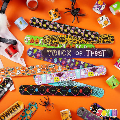 Halloween Slap Bracelets (72-Pack)