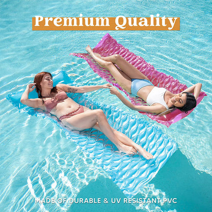 SLOOSH Inflatable Wave Pool Mat (2-Pack)