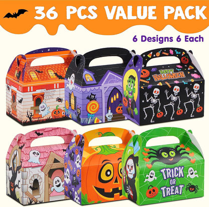 Cardboard Treat Boxes (36 Pack)