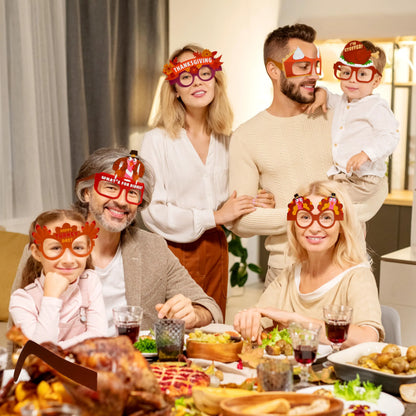 JOYIN Thanksgiving Glass Frames (24 Pack)