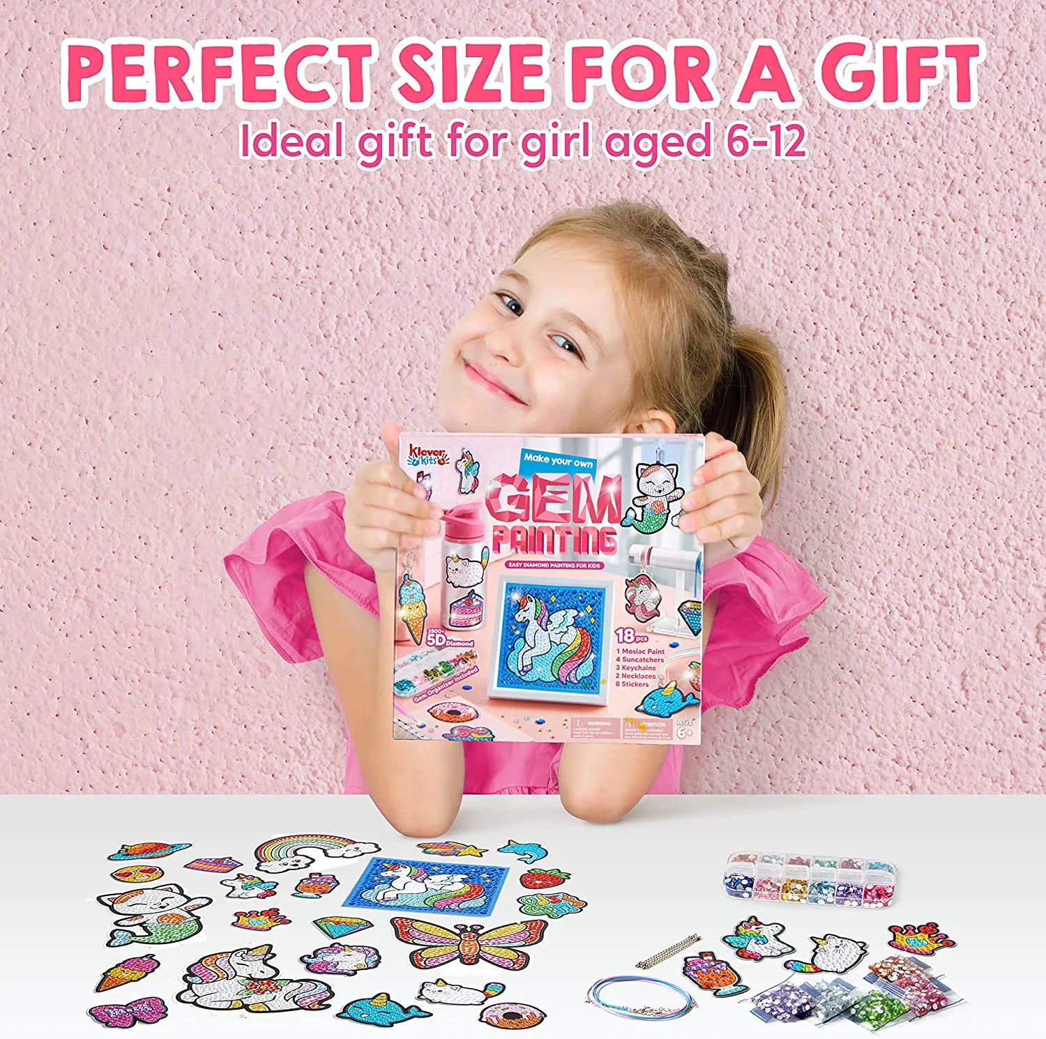 Fantasy Gem Diamond Painting Kit with Big 5D Gems