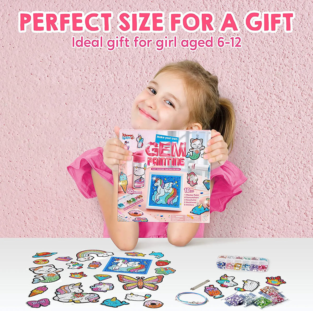 Fantasy Gem Diamond Painting Kit with Big 5D Gems