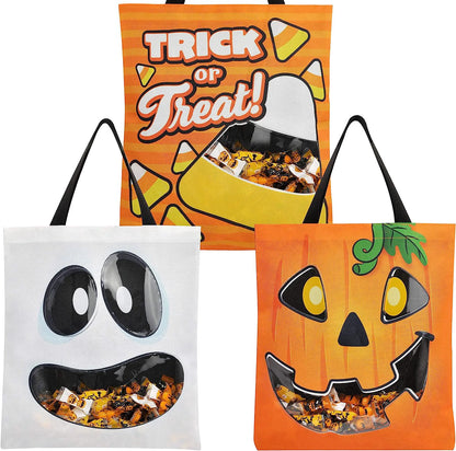 22.5" Grocery Bags (See-through), 3 Pcs
