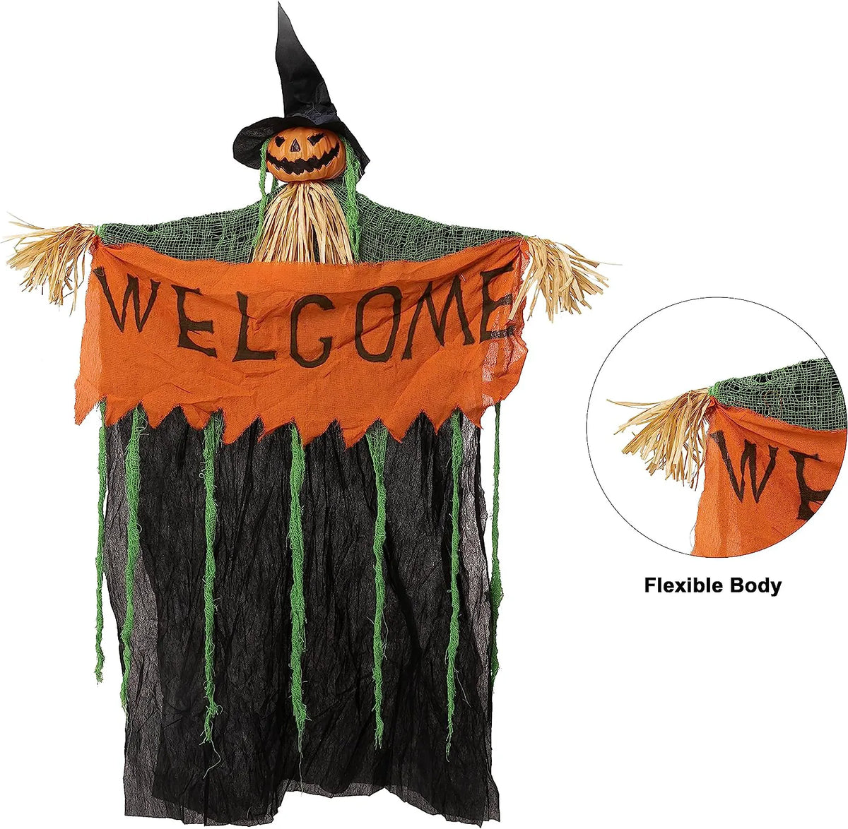 Hanging Decor with Welcome Banner
