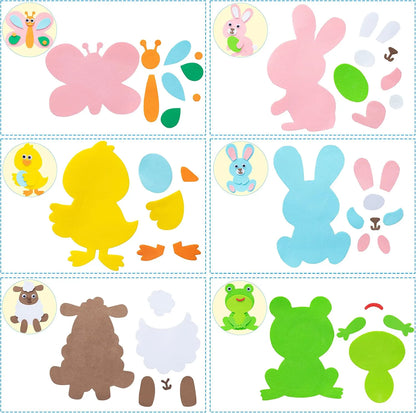 JOYIN Easter Egg Magnet Craft Set (24 Pack)