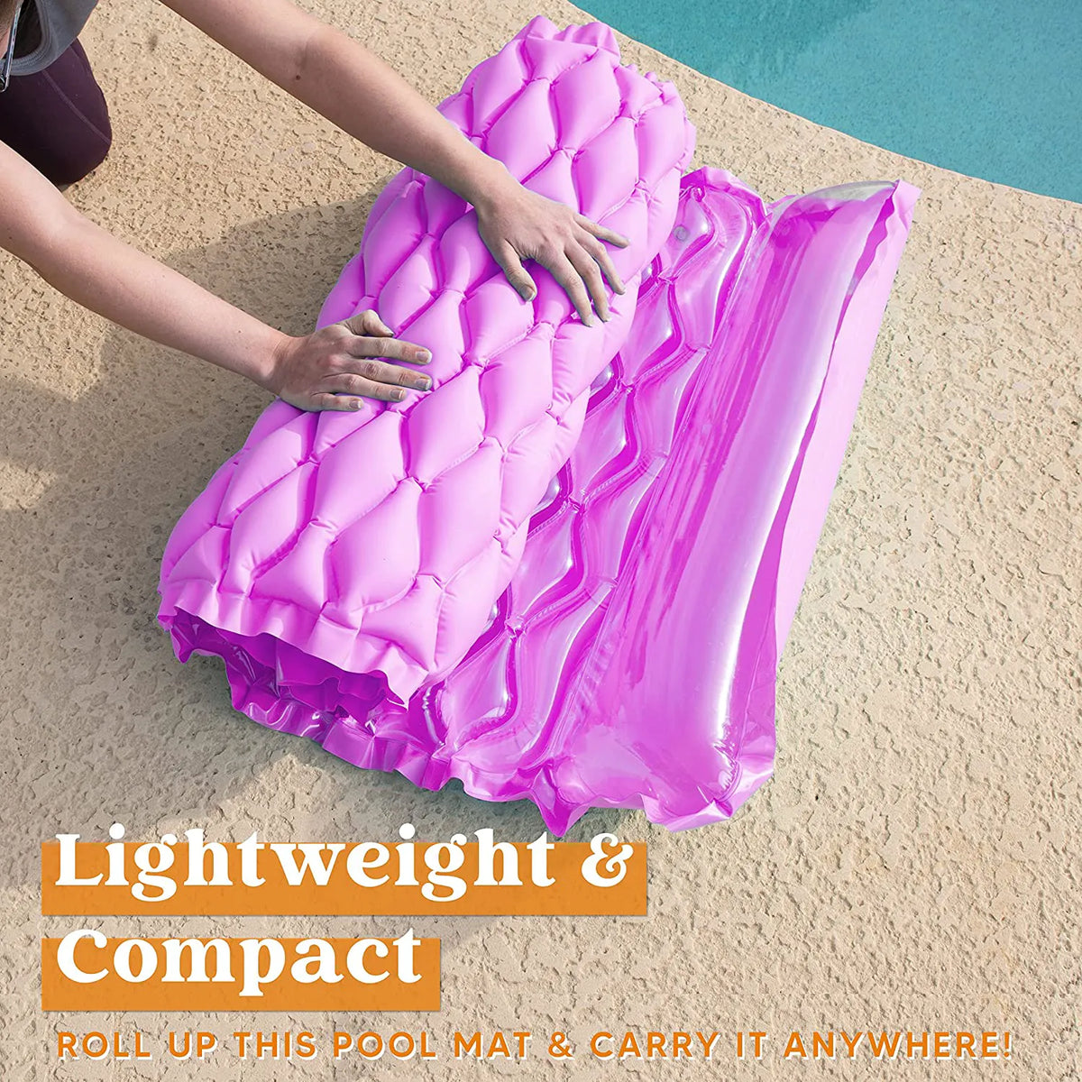 SLOOSH Inflatable Wave Pool Mat (2-Pack)