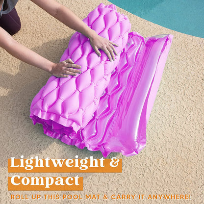 SLOOSH Inflatable Wave Pool Mat (2-Pack)
