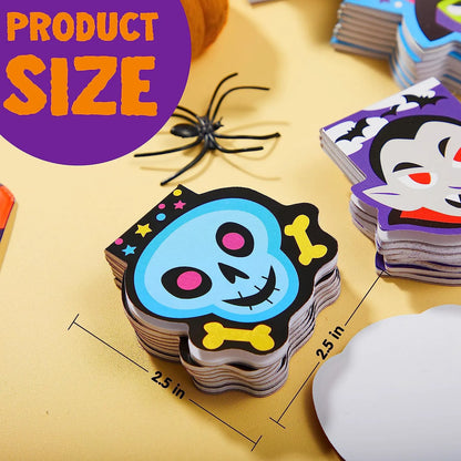 Mini Characters Notepad, 48 Pack
