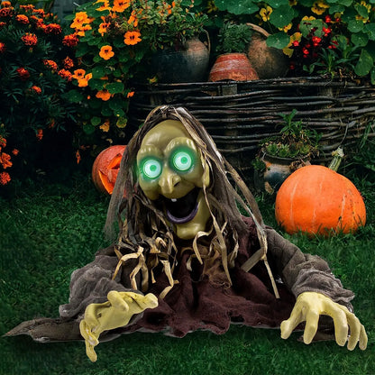 Halloween Witch Ground Breaker Decoration