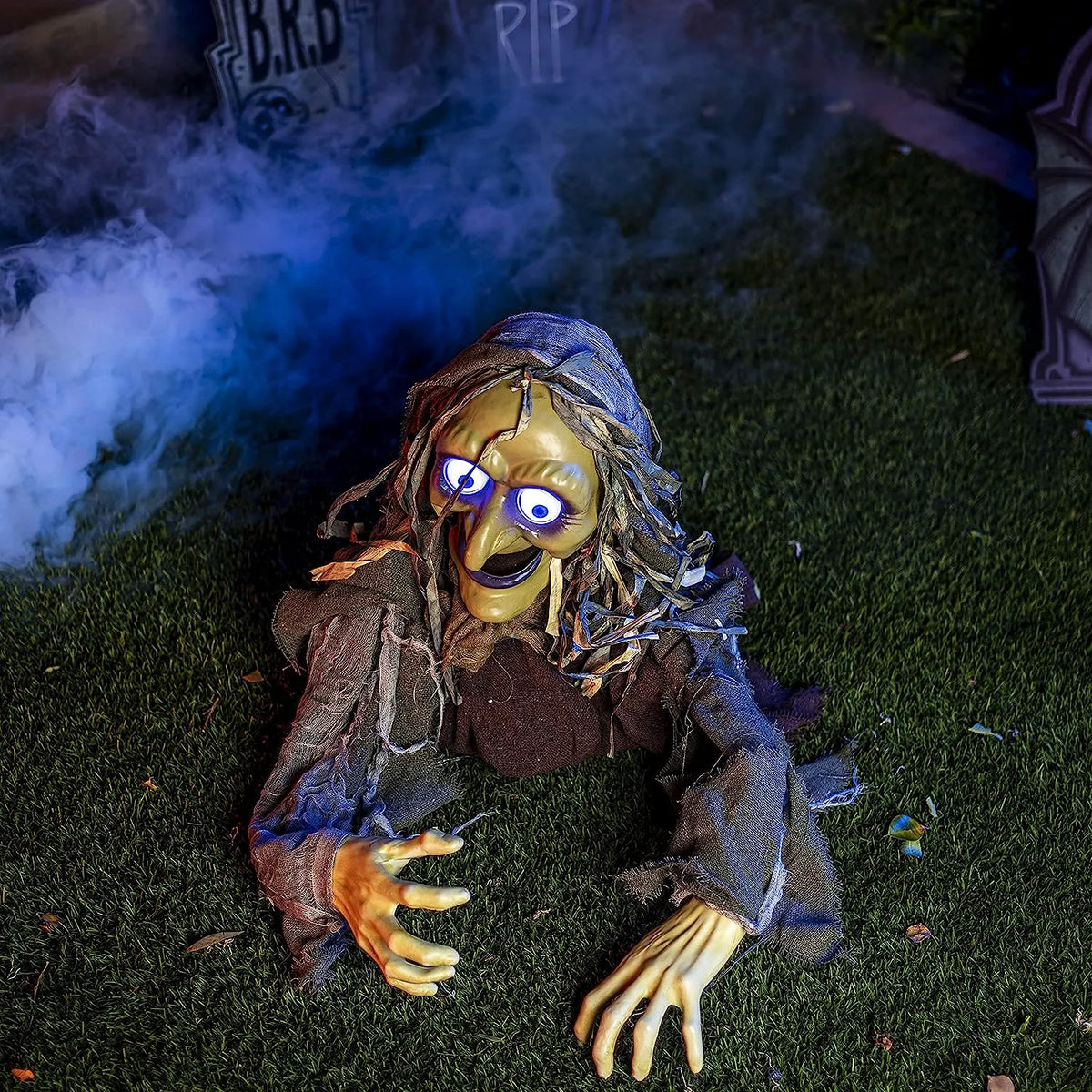 Halloween Witch Ground Breaker Decoration