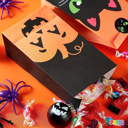Kraft Paper Treat Bags with Characters, 60 Count