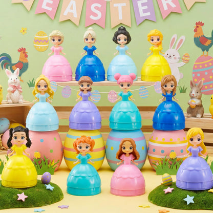 12 Princess Filled Easter Eggs for Egg Hunt