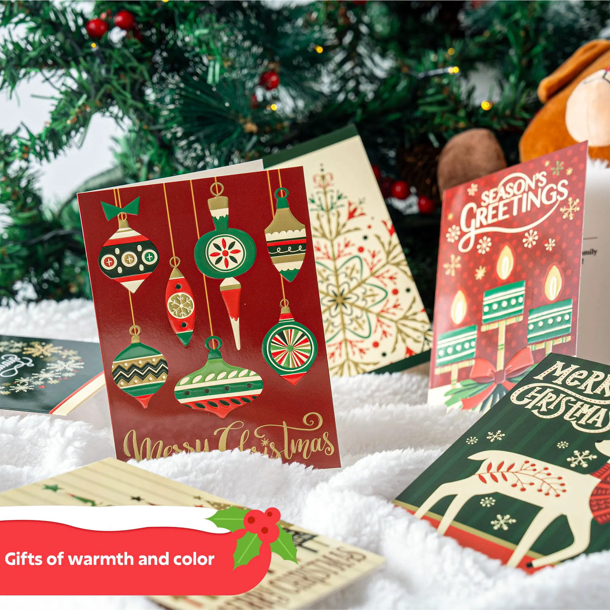 30 Pack Boxed Christmas Cards
