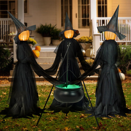 5FT Halloween Witch Outdoor Decoration