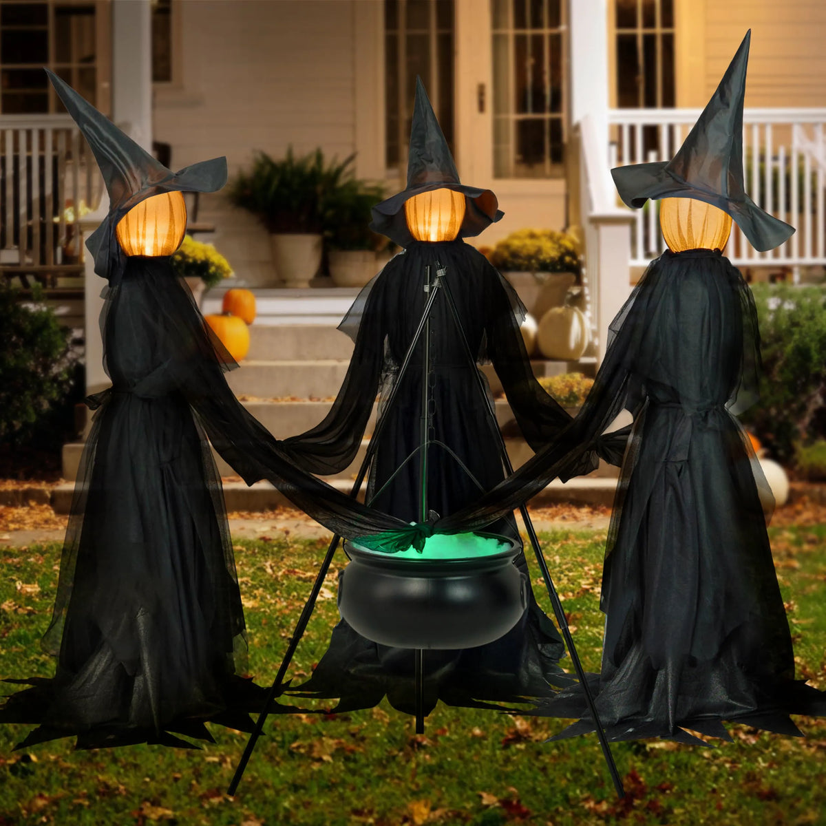 5FT Halloween Witch Outdoor Decoration