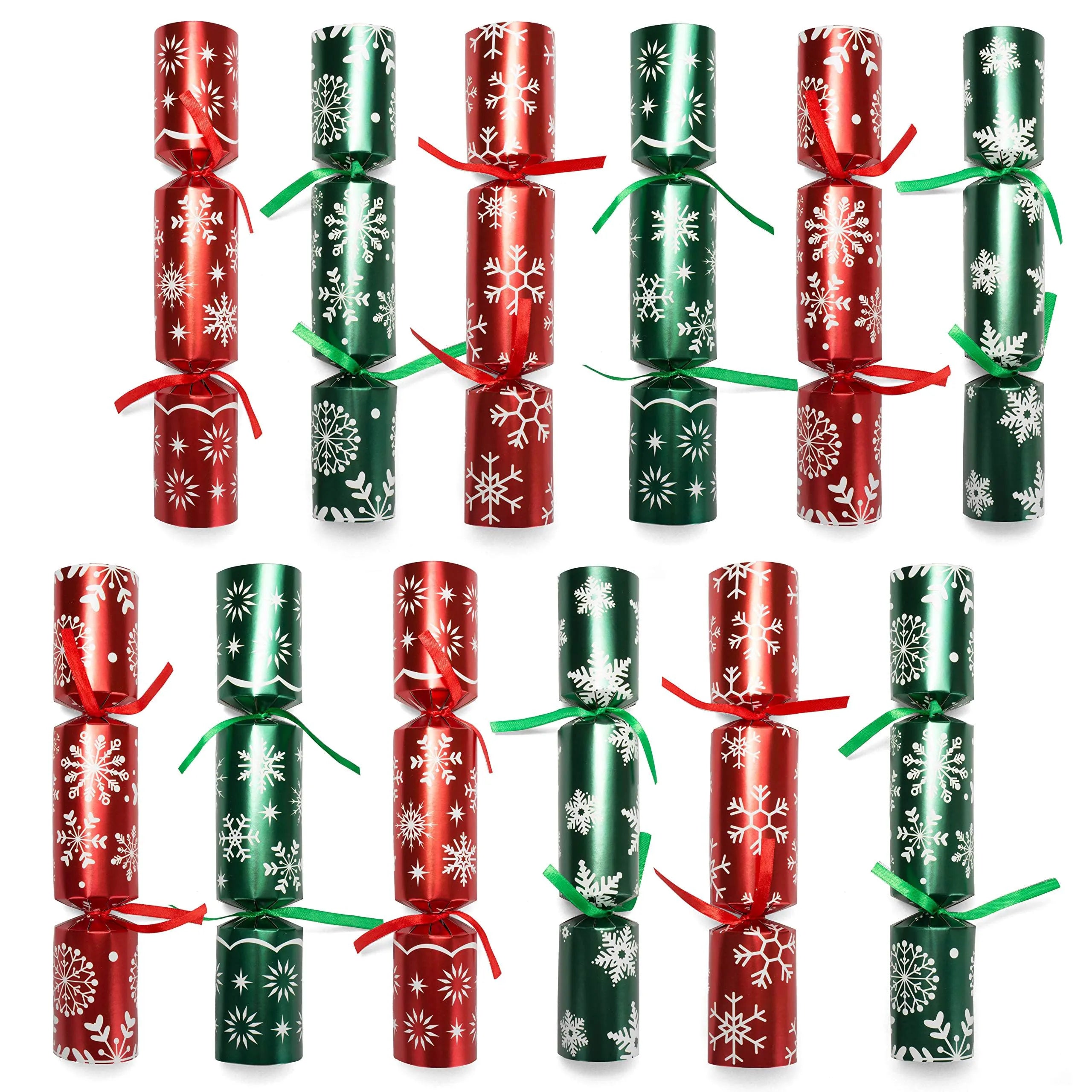10in Christmas Party Favor - Red & Green (No Snap)