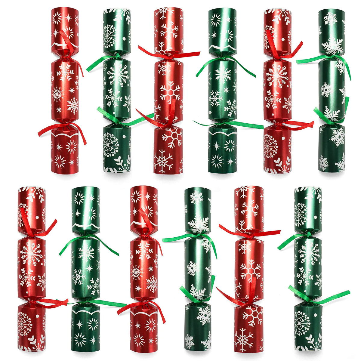 10in Christmas Party Favor - Red & Green (No Snap)
