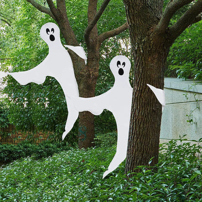 2Pcs Ghost Tree Wrap Decoration, 53in