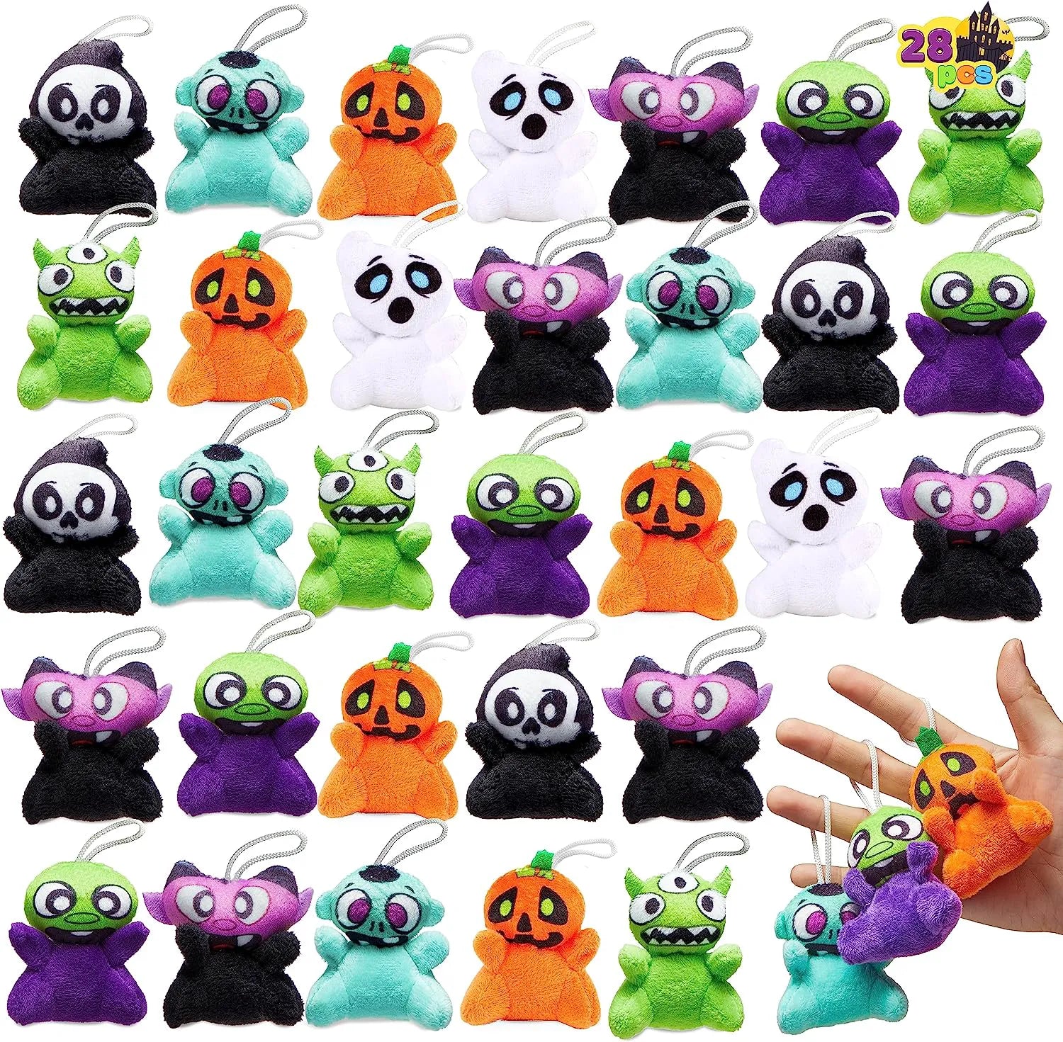 28-Piece Mini Plush Toy Set